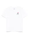 Casablanca Mountains Waves Screen T-shirt In White
