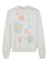 Casablanca Graphic-print Crew-neck Sweatshirt In Neutral