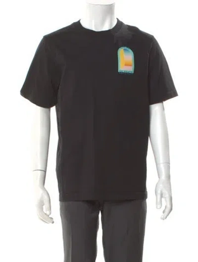 Pre-owned Casablanca Graphic Print Crew Neck T-shirt In Gray