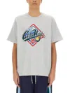 Casablanca Casa Way World Series Printed T-shirt In Gray