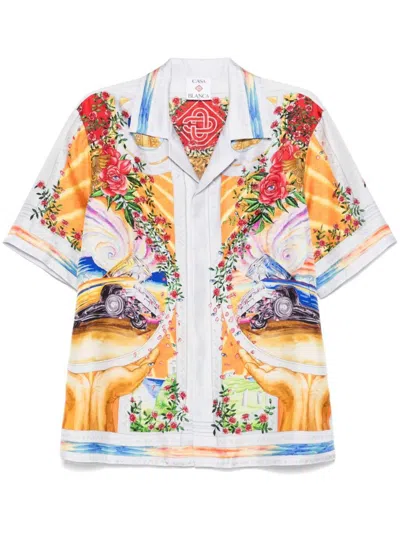 CASABLANCA CASABLANCA GRAPHIC PRINT SHIRT