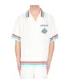 Casablanca Casa Way World Series Silk Shirt In White