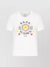 Casablanca White Cotton T-shirt With Print In White