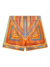 Casablanca Graphic-print Shorts
