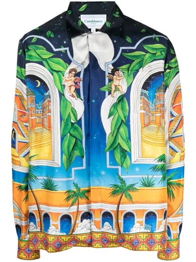 Casablanca Avenida Maison D'ete Multicolored Shirt