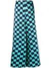 Casablanca Graphic-print Silk Trousers