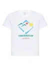 Casablanca Montagne Sportif Cropped T-shirt In Multi