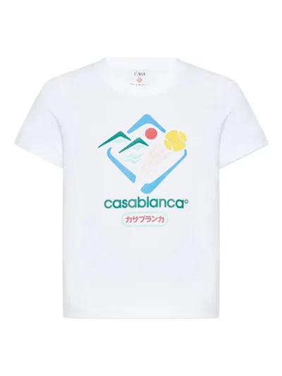 CASABLANCA CASABLANCA GRAPHIC PRINT T-SHIRT