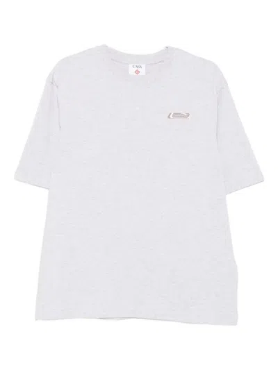 Casablanca Graphic-print T-shirt In White