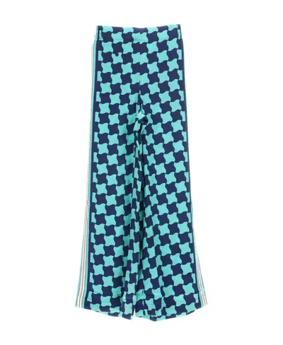 CASABLANCA CASABLANCA GRAPHIC-PRINTED WIDE-LEG TROUSERS