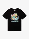 Casablanca Casa Way Mountain Printed T-shirt In Black