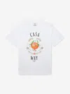 Casablanca Print T-shirt In White