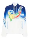 Casablanca Graphic-zipped Jacket In Multi