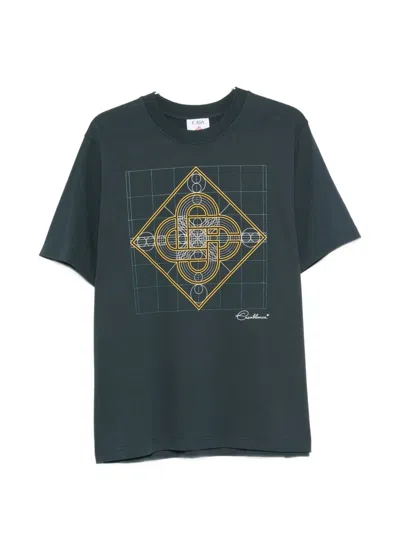 Casablanca Graphic-print T-shirt In 그린