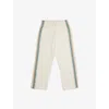 Casablanca Elastic Waist Casual Pants In Greco Wave