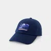 Casablanca Greek Temple Rubber Cap In Blue