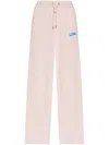 Casablanca Pink Greek Temple Patch Open Hem Lounge Pants In 粉色