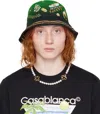 Casablanca Green 'la Boite A Bijoux' Bucket Hat In La Boite A Bijoux