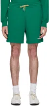 Casablanca Logo-print Drawstring Shorts In Green