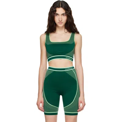 Casablanca Seamless Bralette In Green