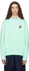 Casablanca Green Sunset Valley Sweatshirt In Green
