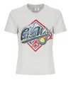 Casablanca Grey Cotton Tshirt In Gray