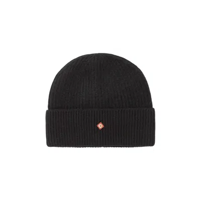 Pre-owned Casablanca Half Cardigan Beanie 'black' | Men's Size Onesize