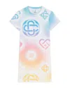 Casablanca Half Tone Logo T Shirt Dress In Multi
