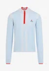 Casablanca Knit Base Layer Pullover Men In Blue