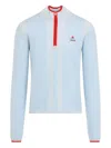 Casablanca Knit Base Layer Pullover Men In Blue