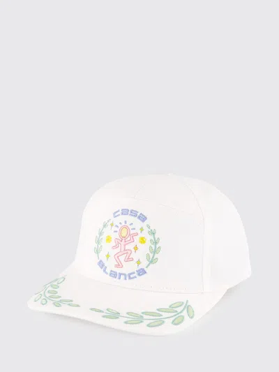 Casablanca Hat In White