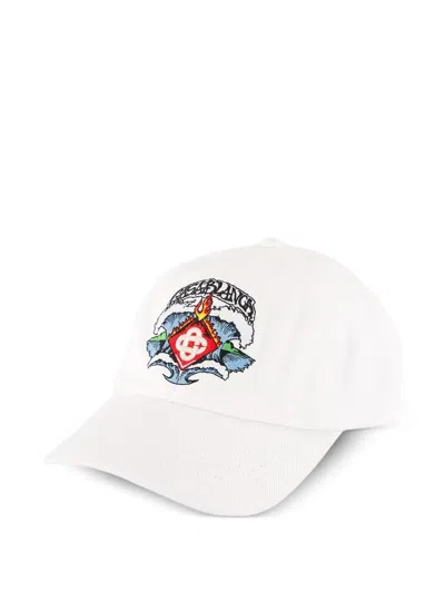 Casablanca Hat In White