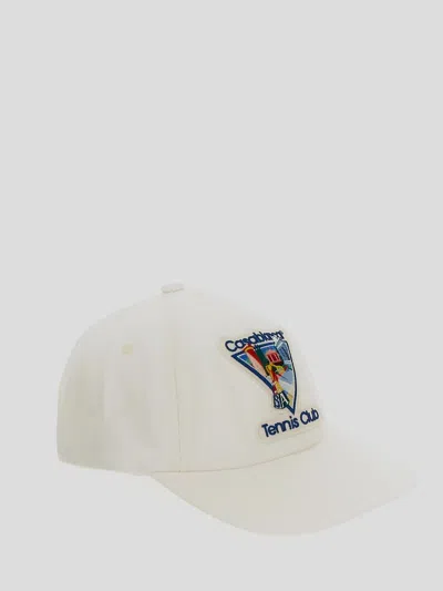 Casablanca Baseball Cap In White