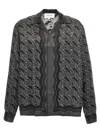 Casablanca Heart Monogram-print Silk Shirt - Unisex - Silk