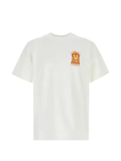Casablanca Hermons Mirage Arch Printed Classic T-shirt In Multi