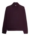 Casablanca High-necked Long-sleeve Sweater In Black