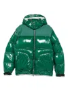 Casablanca Down-filled Relaxed Fit Puffer Jacket In Green