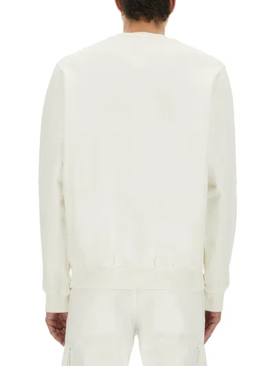 Casablanca Home Way Mountain Embroidery Sweatshirt In White