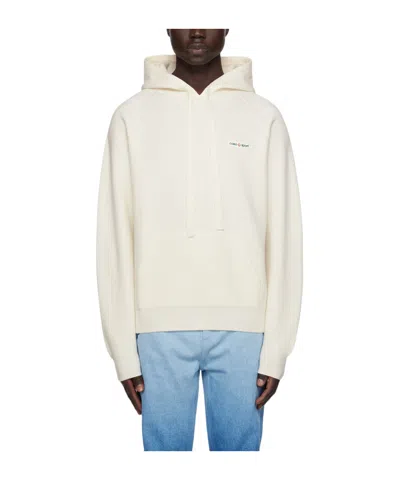 Casablanca Off-white Drawstring Hoodie