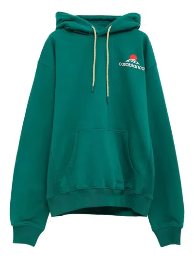 CASABLANCA CASABLANCA HOODIE WITH PRINTED LOGO
