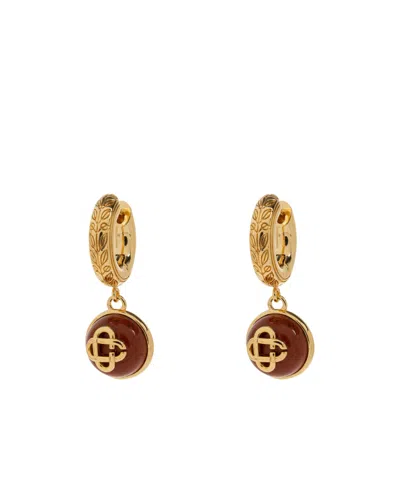 Casablanca Hoop Earrings In Gold