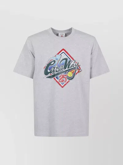 CASABLANCA HOUSE ROAD WORLD SERIES PRINTED T-SHIRT