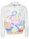 Casablanca White Printed Jacket In White