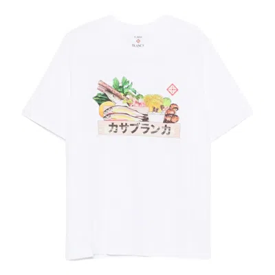 CASABLANCA INGREDIENTS PRINTED T-SHIRT