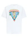 Casablanca Men White Innocence Triangle T-shirt In White