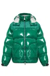 Casablanca Down-filled Relaxed Fit Puffer Jacket In Green