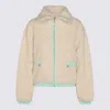 Casablanca Monogrammed Fleece Jacket In Neutral