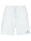 Casablanca Terry Shorts Monogram Blanc In White