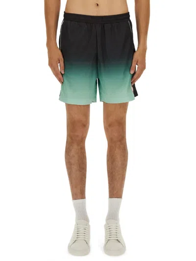 CASABLANCA CASABLANCA JACQUARD FOOTBALL SHORTS