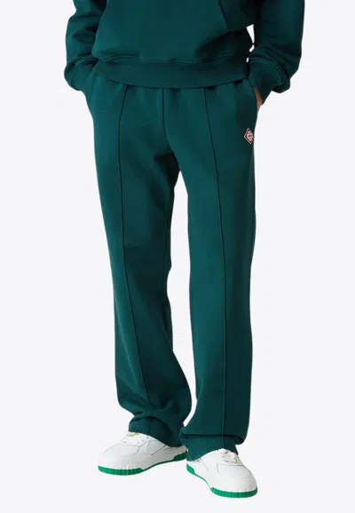 Casablanca Jacquard Monogram Straight-leg Track Pants